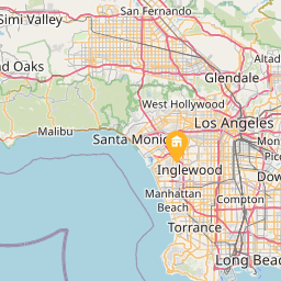 Los Angeles LAX Apartments on the map